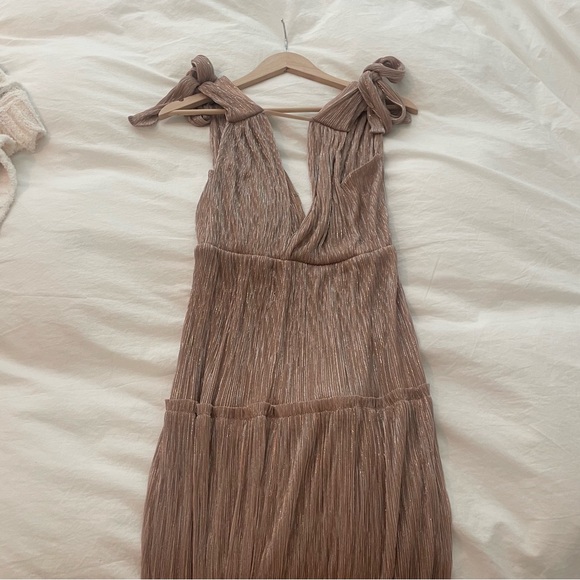 Sabina Musáyev Helena Metallic Tiered Maxi - Picture 2 of 7